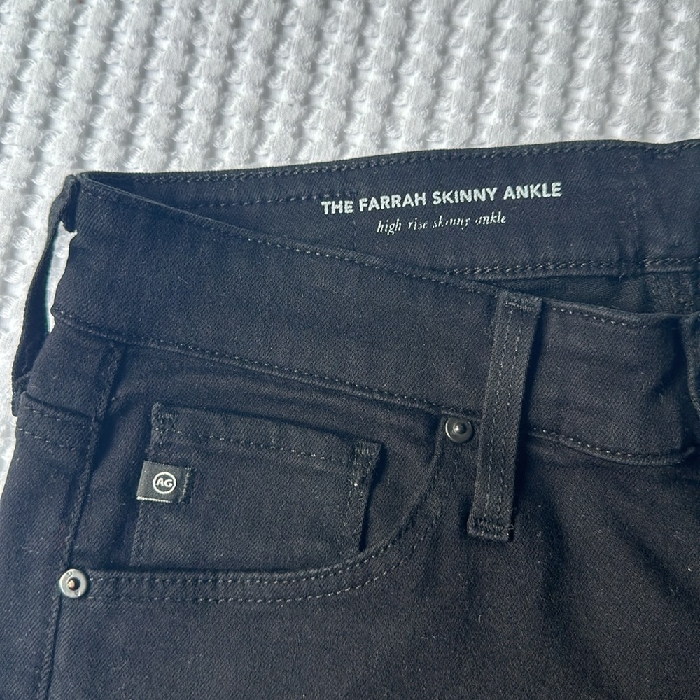 AG - Farrah Skinny High Rise Ankle 26R - Picture 5 of 7